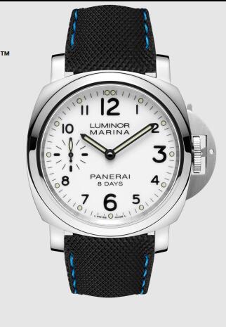 Panerai Luminor Marina 8 Days Acciaio 44mm Replica Watch PAM00563 PANERAI SPORTECH BLACK